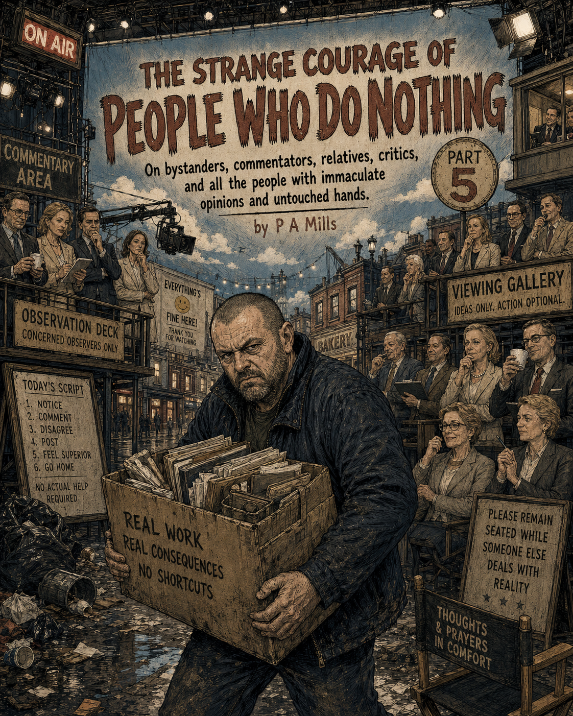 The Strange Courage Of People That Do Nothing