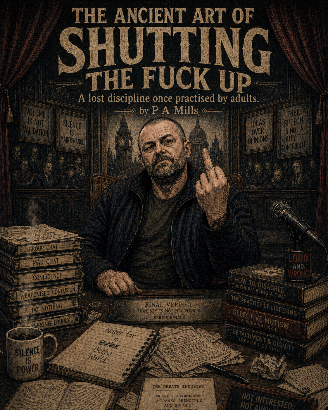 The Ancient Art Of Shutting The Fuck Up.